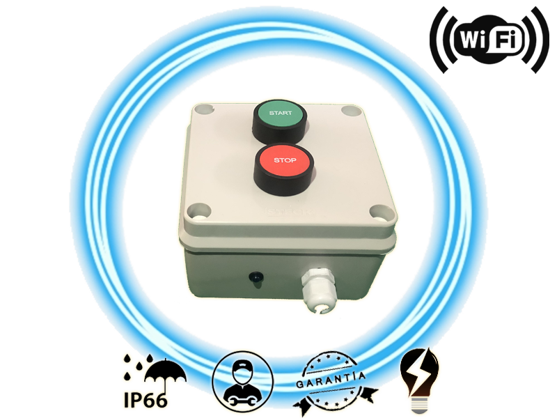 Botón WIFI para alarma vecinal