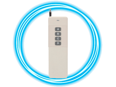 Control remoto de largo alcance 433Mhz CTR-2