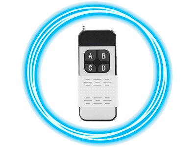 Control remoto de mediano alcance 433Mhz CTR-4